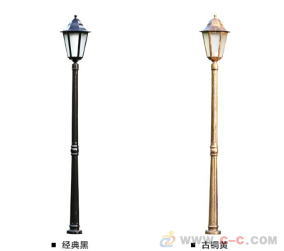扬州弘旭供应户外庭院灯室外路灯防水别墅景观灯_庭院灯 - 中国制造交易网
