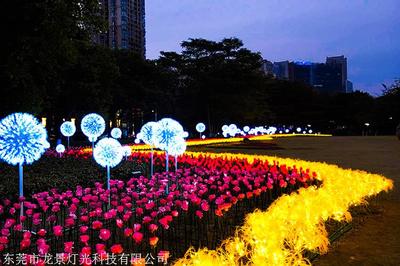 园林景观美陈亮化装饰 led景观灯与水稻灯的魅力