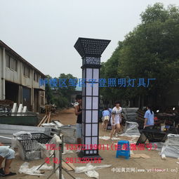 定制景观灯 户外方形灯柱灯的多功能应用